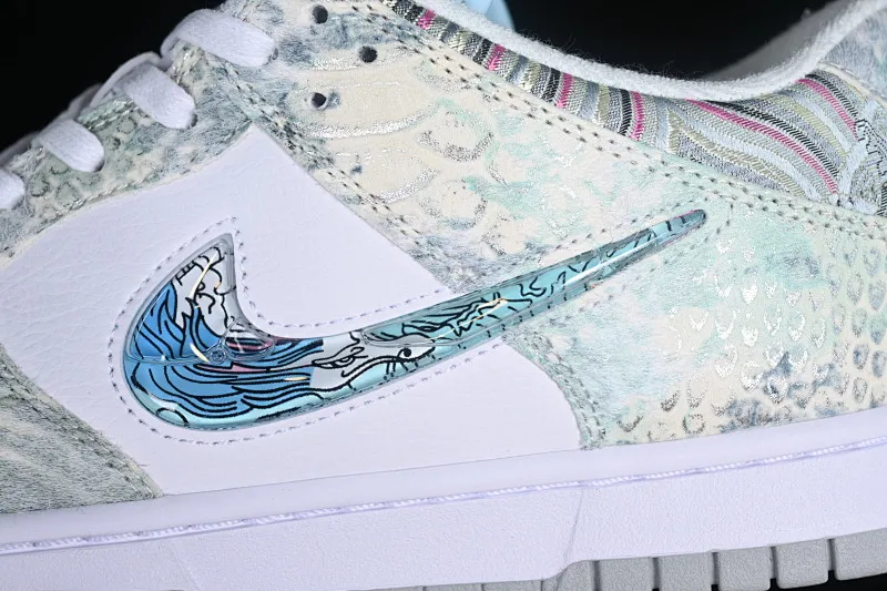 All Categories Nk SB Dunk Series Nk SB Dunk Low Low-top sneakers Nk Dunk Low CNY Year of the Dragon limited New Chinese style customization Steam Puppet-Third Prince Ao Bing SB low-top casual sneakers DV0831-101